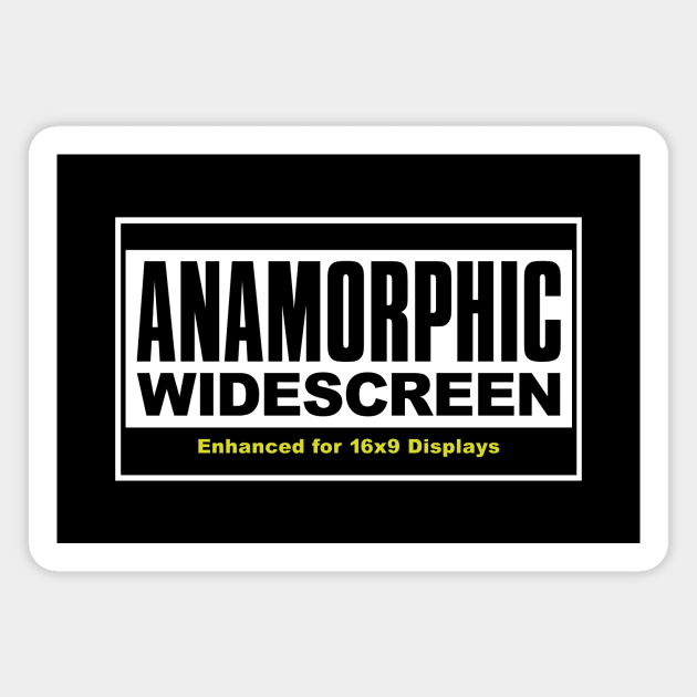 Anamorphic Widescreen Magnet by TheDigitalBits